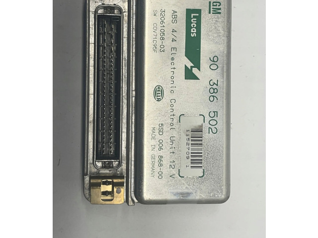 Блок управления АБС 90386502 Opel Vectra B