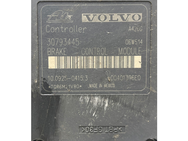 Блок АБС 30793445, 00401396E0 Volvo S60 2005 - 2010 года