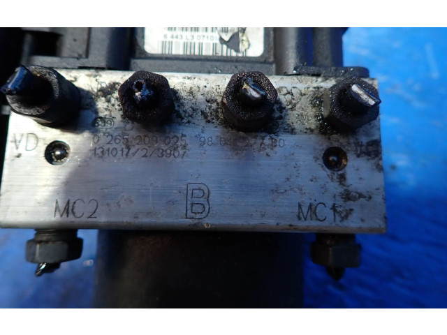 Блок АБС 9801127780, 0265209025   Peugeot  Partner  2008 - 2014 года