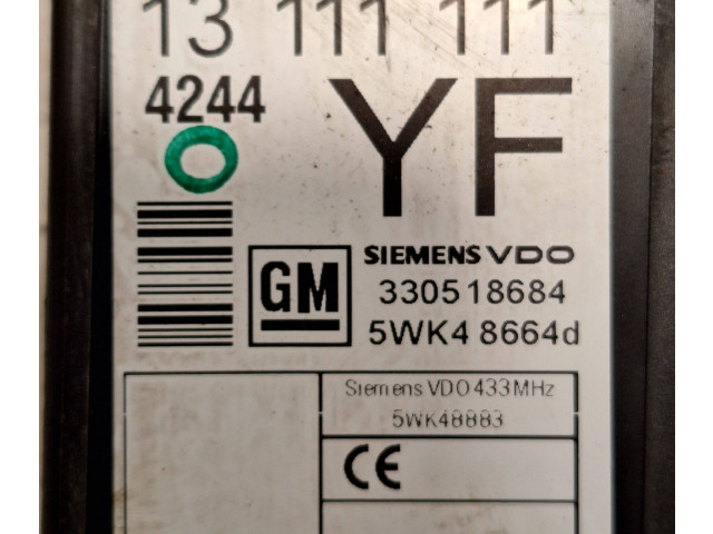 Блок комфорта 5WK48883, 13111111   Opel Meriva A   