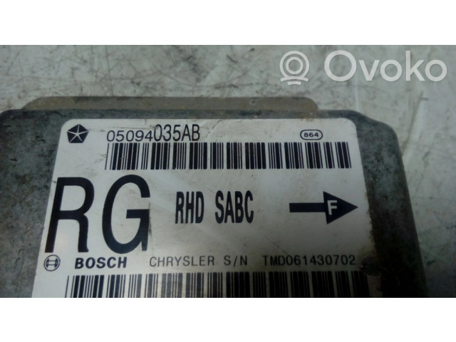 Блок подушек безопасности 05094035AB, 035AB   Chrysler Voyager