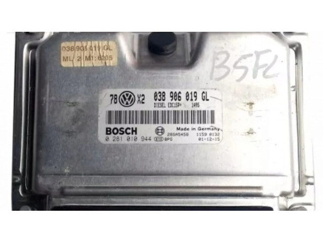 Řídící jednotka 0281010944   Volkswagen PASSAT B5 1997