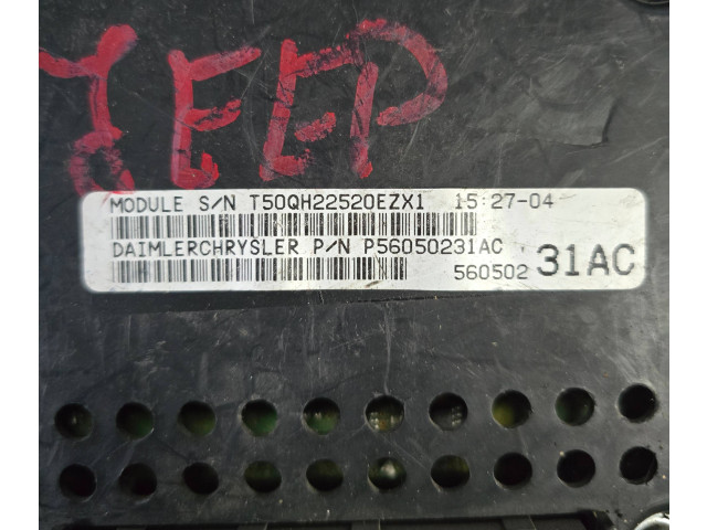 Блок предохранителей 56050231AC, P56050231AC Jeep Cherokee III KJ