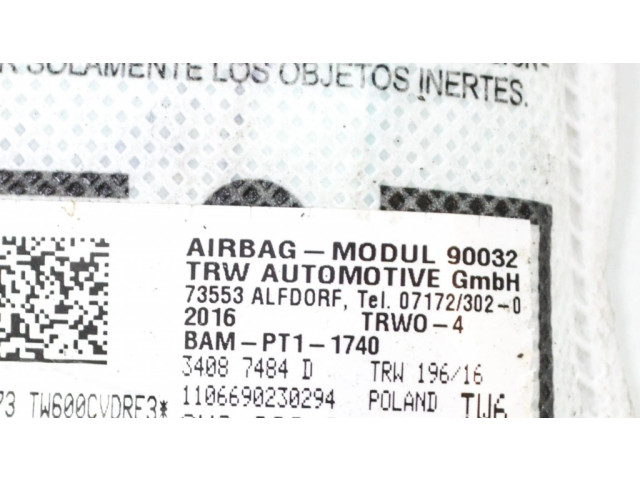 Подушка безопасности в сиденье 8U0880242A   Audi Q3 8U