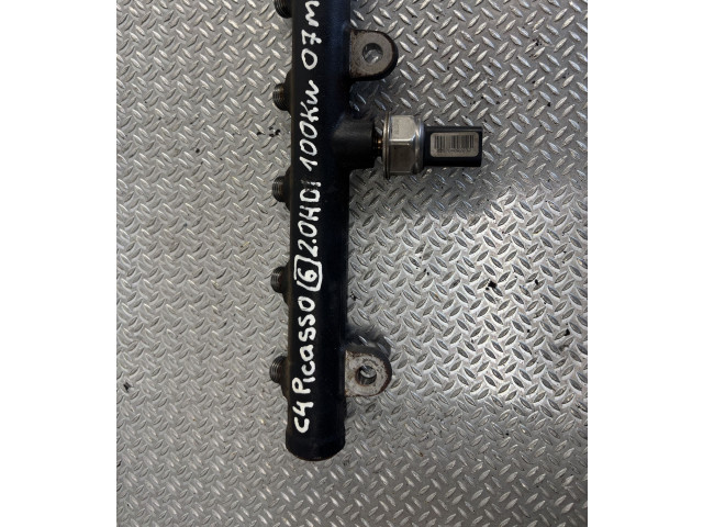 Топливная рампа 9681649580, 9658227880 Citroen C4 Grand Picasso