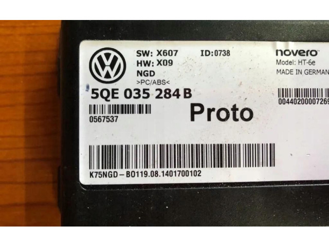 Блок управления 5QE035284B, 5QE035284B   Volkswagen Golf VII