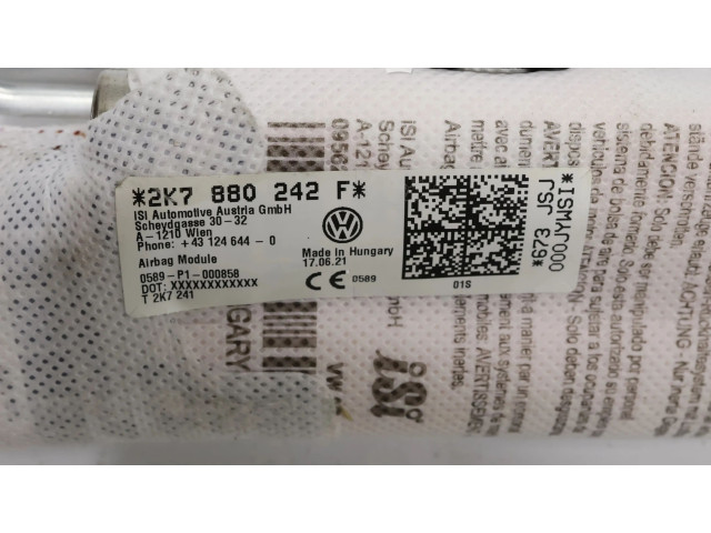 Подушка безопасности в сиденье Volkswagen Caddy