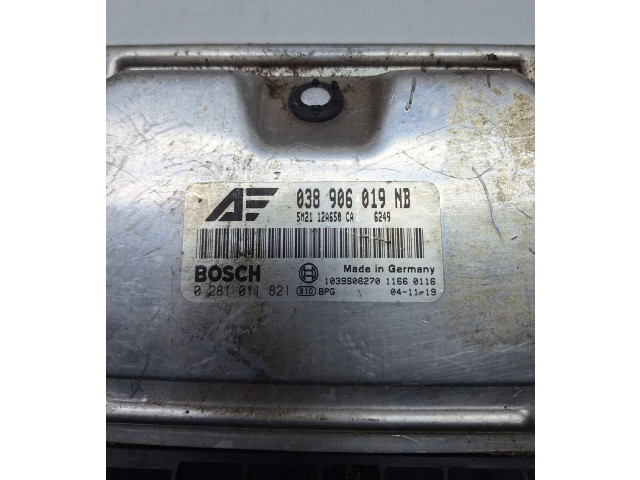 Řídící jednotka 038906019NB, 1039S06270 Ford Galaxy 2002