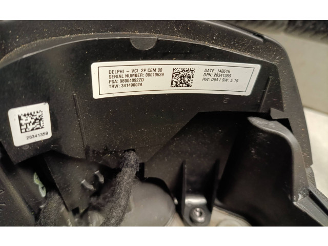 Руль Citroen C4 Cactus 2014 - года 98004092ZD, 34149002A