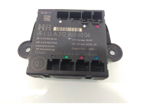 Блок управления A2129004006   Mercedes-Benz GLK (X204)