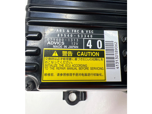 Блок управления АБС 8954053340, 0794001313   Lexus IS III XE30