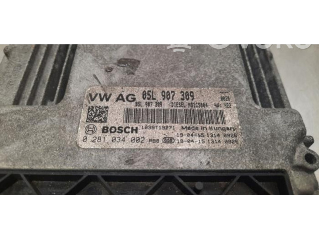 Блок управления двигателя 05L907309 Audi A7 S7 4K8