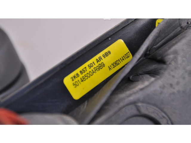 Zpětné zrcátko  Volkswagen Caddy 2013  2K6857501AR, RHD  