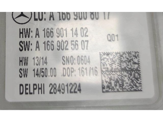 Блок управления A1669008017W166   Mercedes-Benz GLE (W166 - C292)