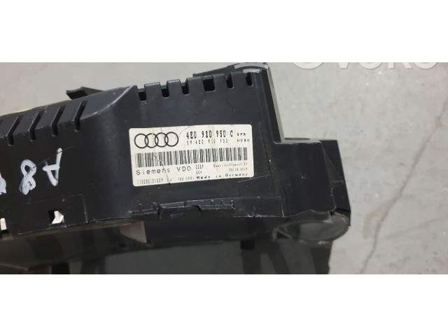 Панель приборов 4E0920950C Audi A8 S8 D3 4E