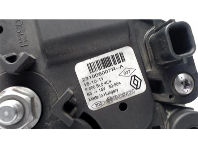 Генератор 231006007RA Renault Clio IV
