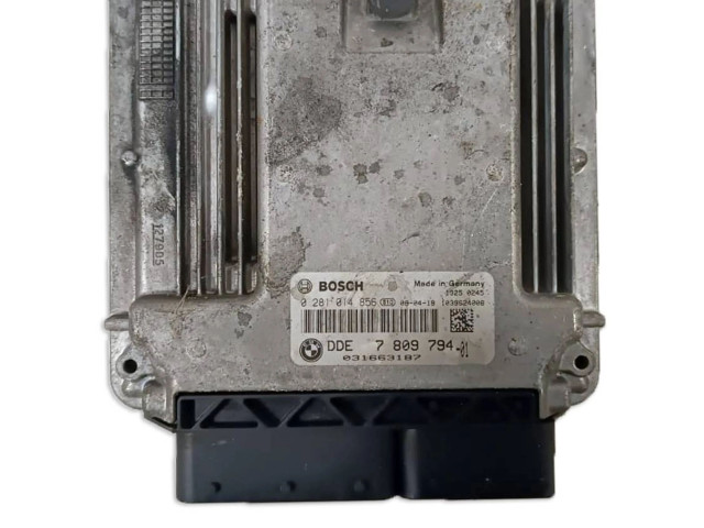 Блок управления двигателем Блок управления 31663189, 7809794   Mini Cooper Hatch Hardtop