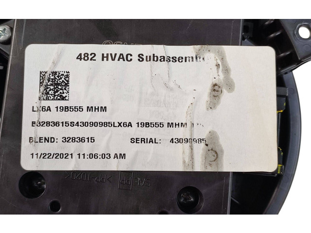 Вентилятор печки    LX6A19B555, LX6A19B555MHM   Ford Escape IV