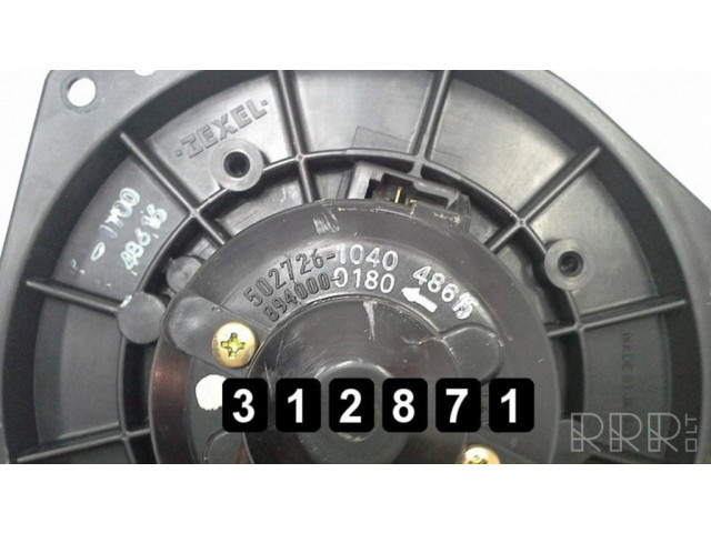Вентилятор печки 8940000180 Mitsubishi Lancer X