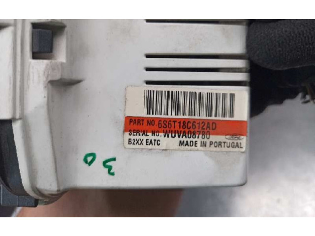 Блок управления климат-контролем 6S6T18C612AD Ford Fusion