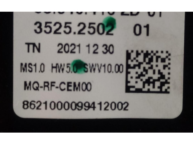 Блок управления климат-контролем 98340416ZD   Opel Combo D