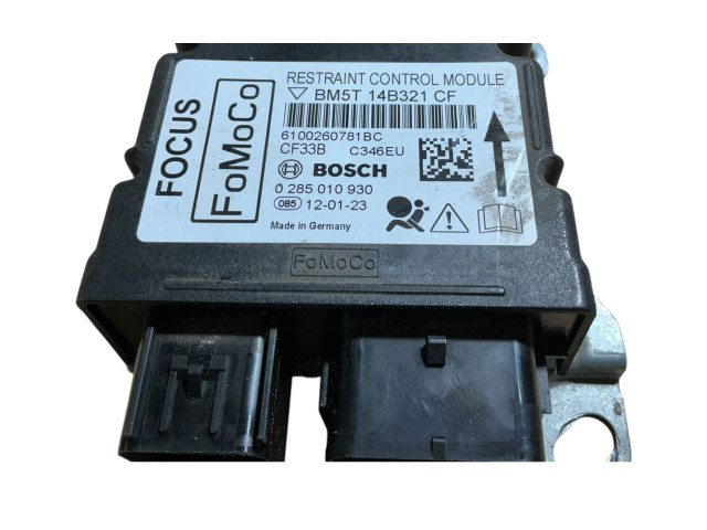 Блок подушек безопасности BM5T14B321CF, 0285010930   Ford Focus
