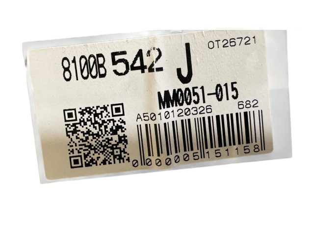 Панель приборов 8100B542J, 0T26721 Mitsubishi Colt
