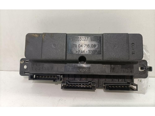   Pojistková skříňka 0003027V005   Smart ForTwo  1998