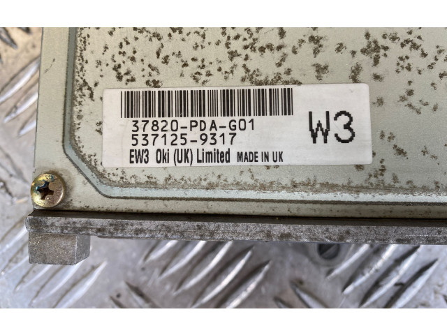 Блок управления двигателя 37820PDAG01, 5371259317 Honda Accord