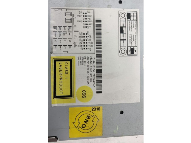 Радио/ проигрыватель CD/DVD / навигация 8P0057195M Audi A3 S3 A3 Sportback 8P для двигателя CFFB