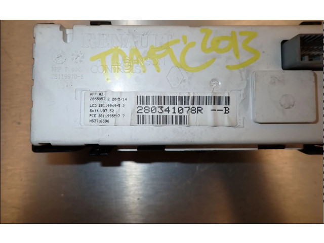 Дисплей    280341078R   Renault Trafic II (X83)