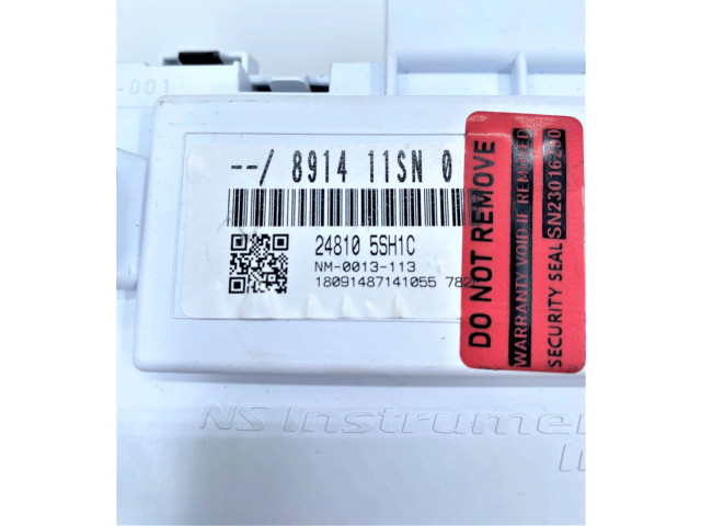 Přístrojová deska Nissan Leaf I (ZE0) 2019 248105SH1C, 891411SN