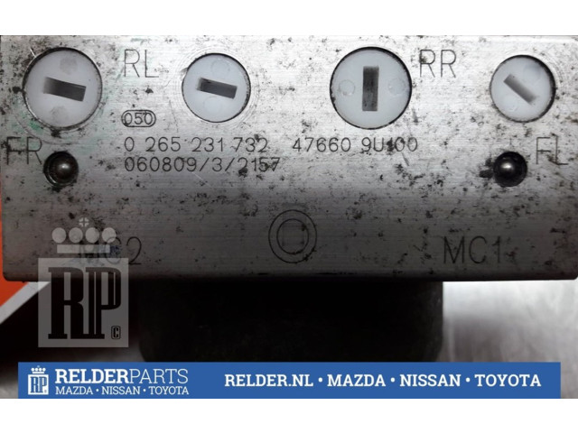 Блок АБС 0265231732, 0265231732   Nissan  Note (E11)  2006 - 2014 года