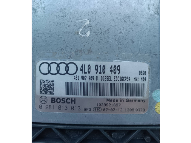 Řídící jednotka 4L0910409, 4E1907409B   Audi Q7 4L 2008