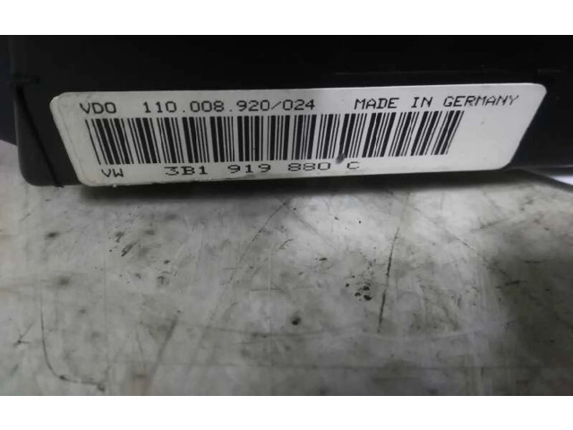 Přístrojová deska Volkswagen Passat Alltrack 1998 3B1919880C, 0090059