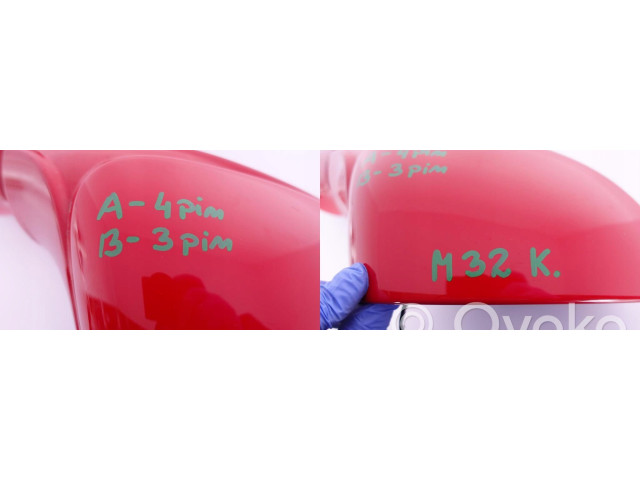 Зеркало электрическое     правое   Ferrari 458  2009-2016 года   