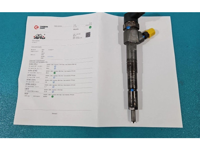 Vstřikovač 0445110327, IMPRK1378377 Opel Zafira C
