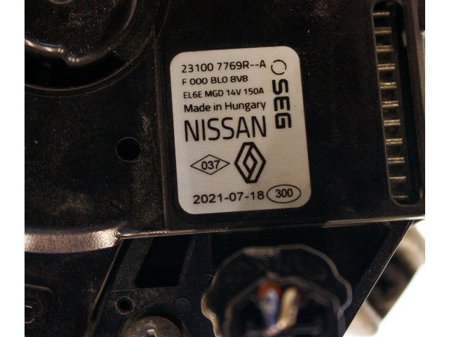 Генератор 231007769R Dacia Sandero III