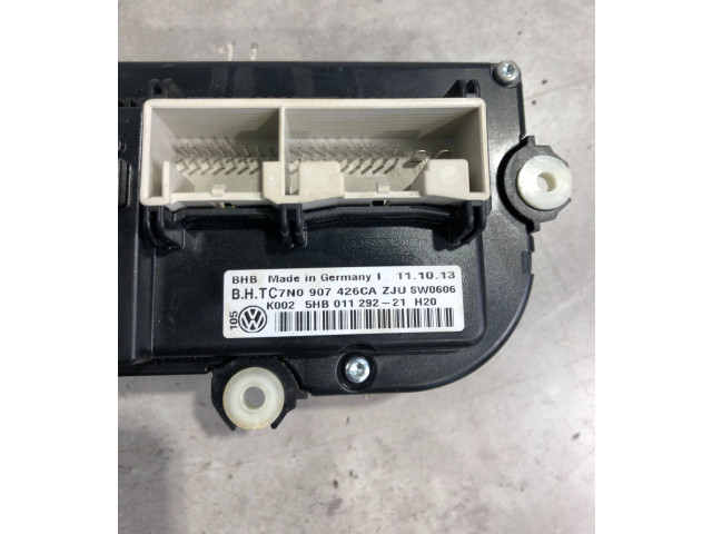 Блок управления климат-контролем 7N0907426CA, 5HB01129221   Volkswagen Caddy