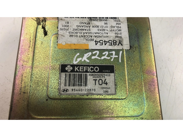 Řídící jednotka 9544022870 Hyundai Accent 2001