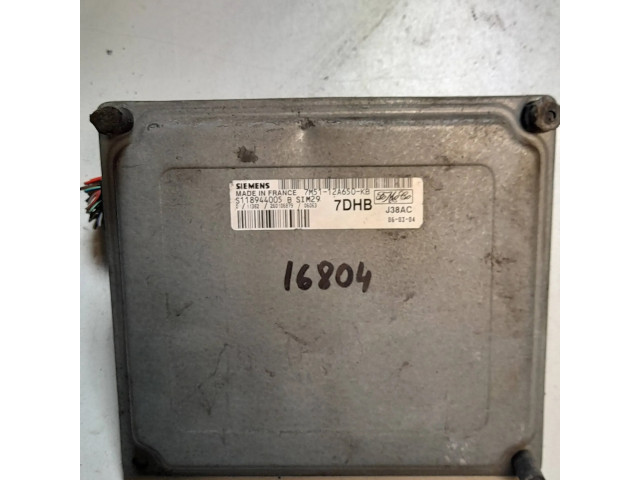 Řídící jednotka 7M5112A650KB, S118944005B Ford Focus 2007