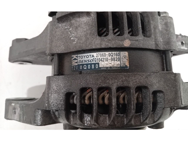 Генератор 270600Q160, 270600Q170 Peugeot 108