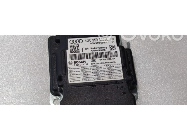 Блок подушек безопасности 4G0959655 Audi A7 S7 4G