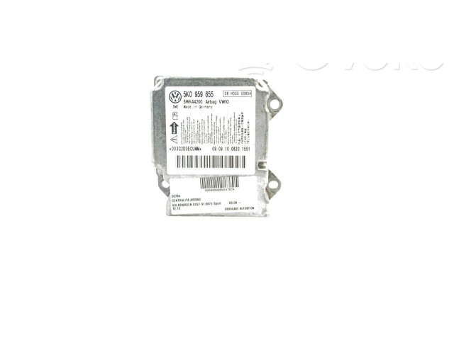 Блок подушек безопасности 5K0959655 Volkswagen Golf VI