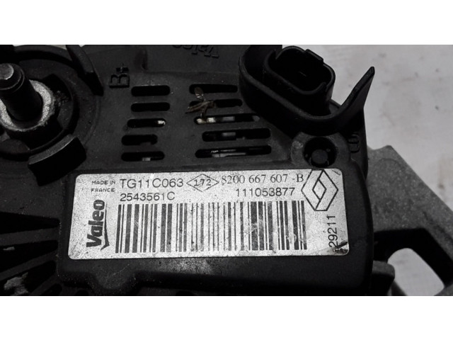 Генератор 8200667607 Dacia Duster 1.6