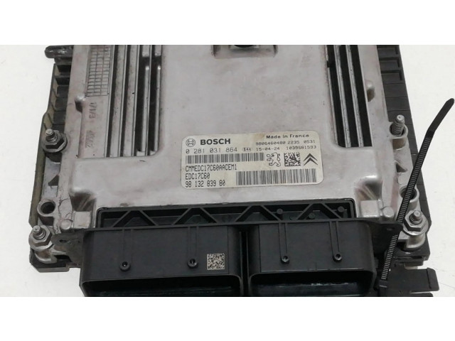 Блок управления двигателя 0281031864, 9813283980   Citroen C4 Grand Picasso