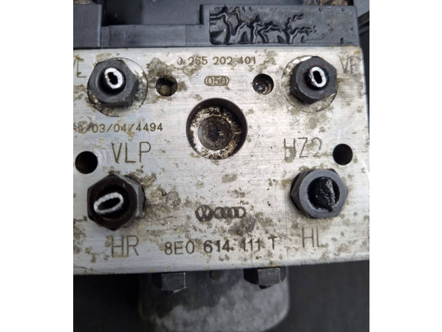 Блок АБС 8E0614111T, 0265202401   Audi  A6 S6 C5 4B  1997 - 2005 года