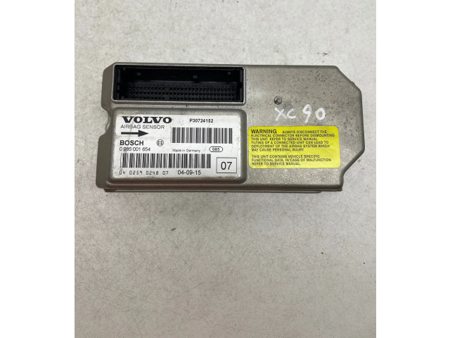 Блок подушек безопасности P30724152, 0285001654   Volvo XC90
