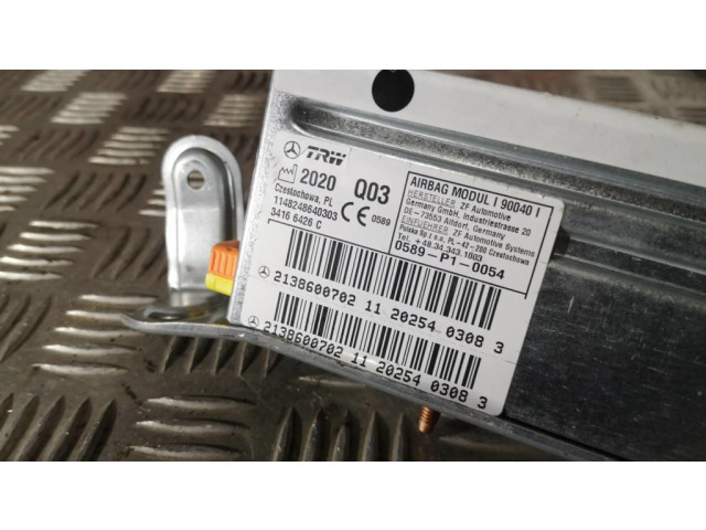 Подушка безопасности в сиденье 2138600702, 34166426C   Mercedes-Benz E W212