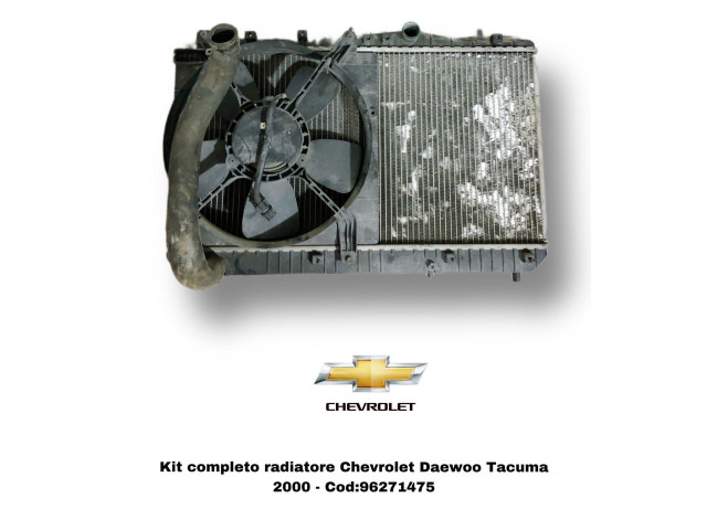 Радиатор охлаждающей жидкости Daewoo Tacuma 2000
